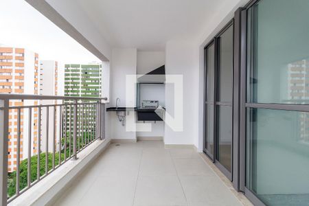 Sala - Varanda de apartamento à venda com 3 quartos, 76m² em Chácara Santo Antônio (zona Sul), São Paulo
