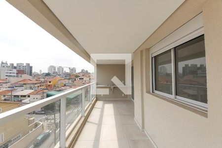 Varanda da Sala de apartamento à venda com 3 quartos, 87m² em Vila Prudente, São Paulo