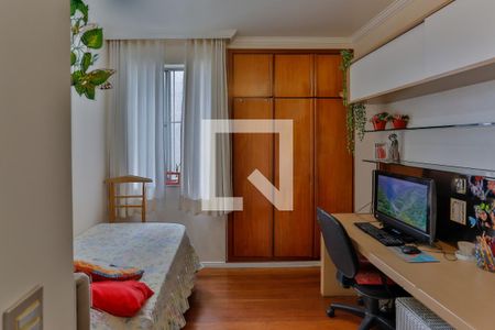 Quarto 1 de apartamento à venda com 3 quartos, 110m² em Serra, Belo Horizonte