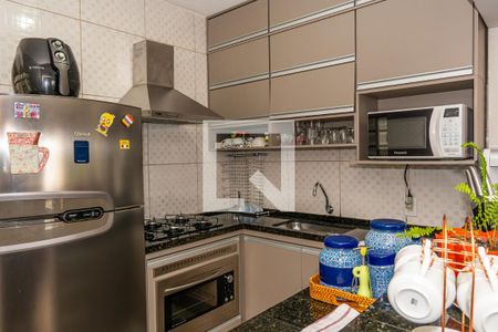 Sala/Cozinha de apartamento à venda com 2 quartos, 68m² em Parque Prado, Campinas