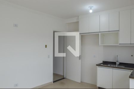 Sala/Cozinha de apartamento para alugar com 1 quarto, 35m² em Vila Planalto, São Bernardo do Campo