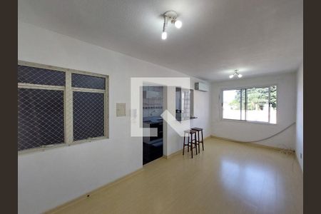 Sala de apartamento à venda com 1 quarto, 53m² em Tristeza, Porto Alegre