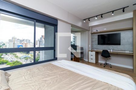 Studio de kitnet/studio para alugar com 1 quarto, 28m² em Brooklin, São Paulo