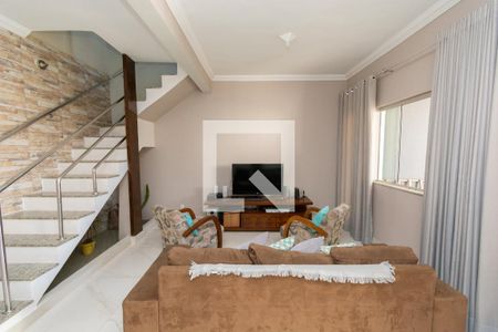 Sala de Estar de casa à venda com 3 quartos, 150m² em Eldorado, Contagem