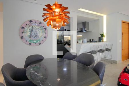 Sala de Jantar de apartamento à venda com 3 quartos, 137m² em Sion, Belo Horizonte