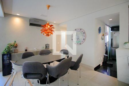 Sala de Jantar de apartamento à venda com 3 quartos, 137m² em Sion, Belo Horizonte