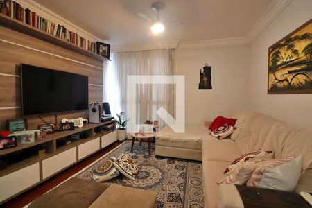 Sala de apartamento à venda com 3 quartos, 105m² em Parque das Nações, Santo André