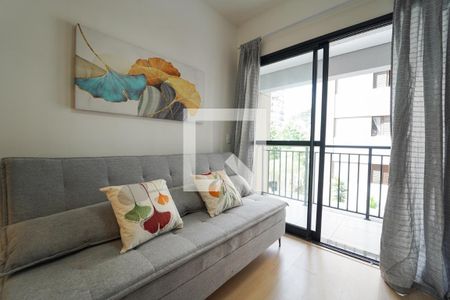 Sala de apartamento para alugar com 1 quarto, 32m² em Pompeia, São Paulo