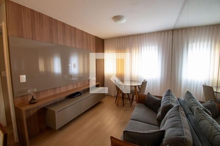Sala de apartamento para alugar com 1 quarto, 32m² em Sul (águas Claras), Brasília