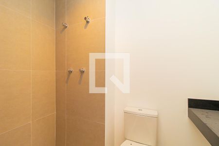 Banheiro de apartamento para alugar com 1 quarto, 17m² em Bela Vista, São Paulo