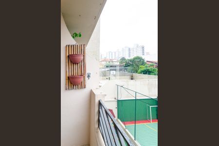 Varanda da Sala de apartamento à venda com 2 quartos, 78m² em Vila Monte Alegre, São Paulo
