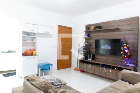 Sala de apartamento à venda com 2 quartos, 60m² em Jardim Utinga, Santo André