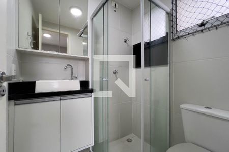 Banheiro de kitnet/studio à venda com 1 quarto, 28m² em Sé, São Paulo