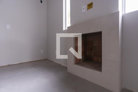 Sala - Lareira de casa à venda com 3 quartos, 180m² em Vila Nova, Porto Alegre