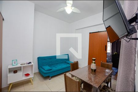 Studio à venda com 52m², 1 quarto e sem vagaSala