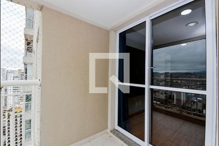 Varanda da Sala de apartamento para alugar com 2 quartos, 56m² em Vila Nova Galvão, Guarulhos