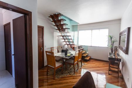 Sala 1 de apartamento à venda com 3 quartos, 270m² em Maria Virgínia, Belo Horizonte