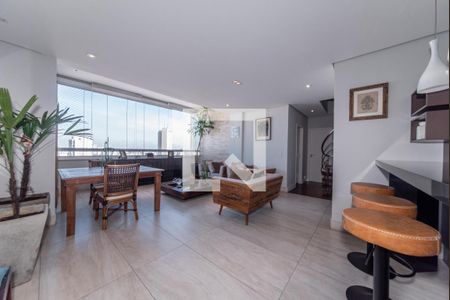 Sala de apartamento à venda com 3 quartos, 203m² em Vila Firmiano Pinto, São Paulo
