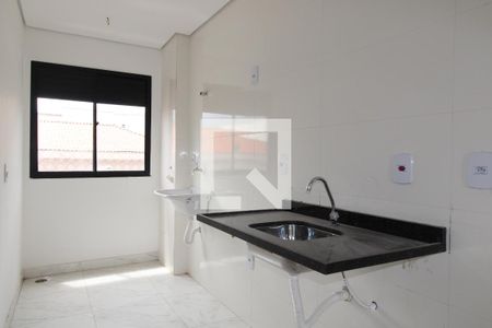 Cozinha  de apartamento à venda com 2 quartos, 50m² em Vila Ré, São Paulo