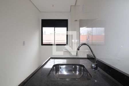 Cozinha  de apartamento à venda com 2 quartos, 50m² em Vila Ré, São Paulo