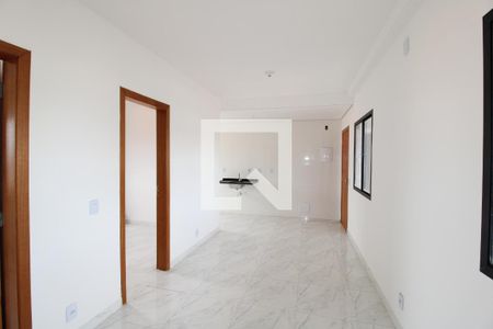 Sala/Cozinha e área de serviço de apartamento à venda com 2 quartos, 50m² em Vila Ré, São Paulo