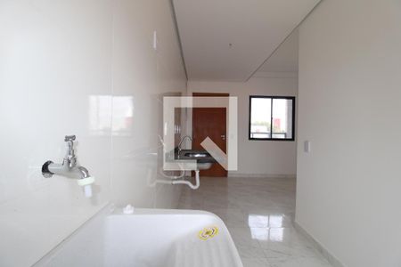 Sala/Cozinha e área de seviço de apartamento à venda com 2 quartos, 50m² em Vila Ré, São Paulo