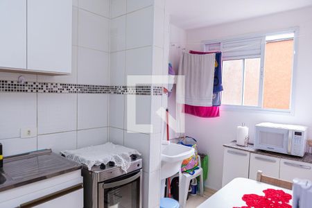 Cozinha e Área de Serviço de apartamento à venda com 2 quartos, 45m² em Vila Nhocuné, São Paulo