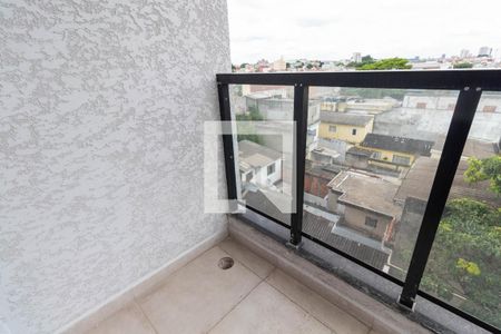 Varanda da Sala de apartamento à venda com 2 quartos, 55m² em Vila Ré, São Paulo