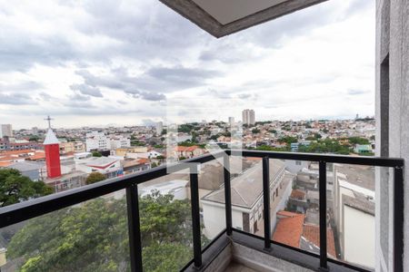 Varanda da Sala de apartamento à venda com 2 quartos, 55m² em Vila Ré, São Paulo