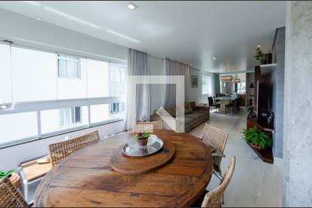 Sala de apartamento para alugar com 4 quartos, 157m² em Buritis, Belo Horizonte