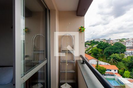 Varanda da Sala de apartamento à venda com 2 quartos, 52m² em Vila Bela, São Paulo