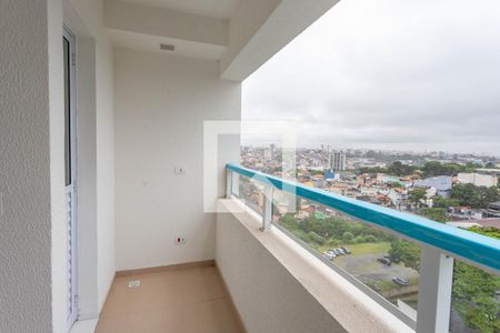 Varanda da sala  de apartamento para alugar com 2 quartos, 46m² em Centro, Diadema