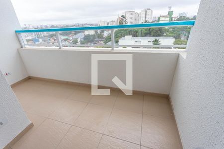 Varanda da sala  de apartamento para alugar com 2 quartos, 46m² em Centro, Diadema