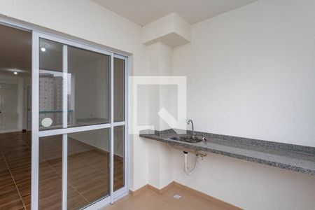 Varanda da sala de apartamento para alugar com 3 quartos, 70m² em Centro, Diadema