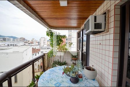 Varanda da Sala de apartamento à venda com 6 quartos, 223m² em Tijuca, Rio de Janeiro