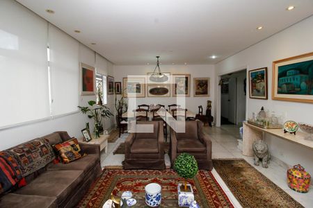 Sala de apartamento à venda com 4 quartos, 240m² em Funcionários, Belo Horizonte