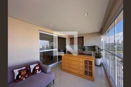 Varanda Gourmet de apartamento para alugar com 3 quartos, 117m² em Várzea de Baixo, São Paulo