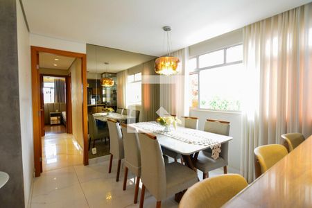 Sala de Jantar de apartamento à venda com 3 quartos, 84m² em Padre Eustáquio, Belo Horizonte