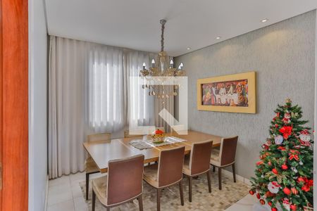 Sala de Jantar de apartamento à venda com 4 quartos, 214m² em Alto Barroca, Belo Horizonte