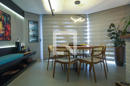 Sala de Jantar de apartamento à venda com 1 quarto, 104m² em Jardim, Santo André