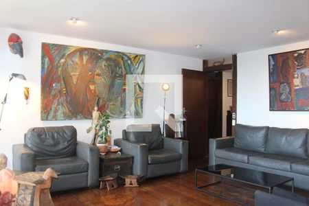 Sala de apartamento à venda com 3 quartos, 114m² em Botafogo, Rio de Janeiro