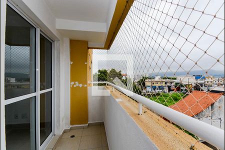 Varanda da Sala de apartamento para alugar com 2 quartos, 52m² em Jardim Flor da Montanha, Guarulhos