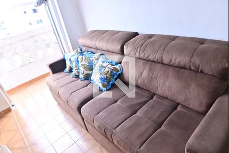 Sala de apartamento para alugar com 1 quarto, 52m² em Caiçara, Praia Grande