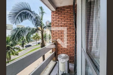 sacada de apartamento para alugar com 3 quartos, 118m² em Jardim Las Palmas, Guarujá