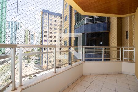 Varanda de apartamento para alugar com 3 quartos, 123m² em Sul (águas Claras), Brasília