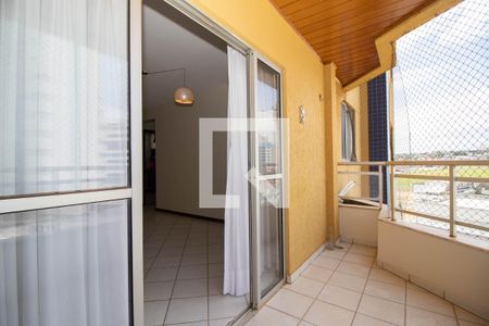 Varanda de apartamento para alugar com 3 quartos, 123m² em Sul (águas Claras), Brasília