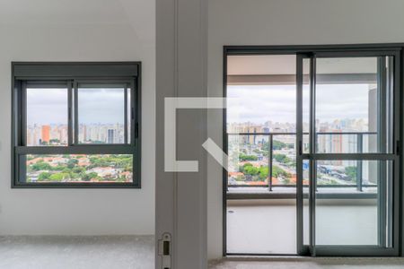 Sala de apartamento à venda com 1 quarto, 38m² em Brooklin Paulista, São Paulo