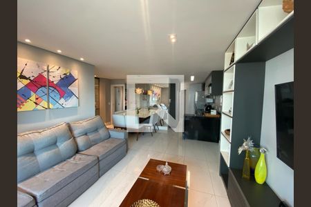Sala de apartamento para alugar com 2 quartos, 85m² em Gutierrez, Belo Horizonte