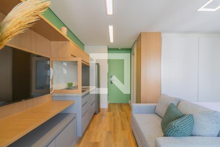 Sala de apartamento para alugar com 1 quarto, 25m² em Vila Andrade, São Paulo