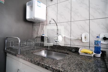 Cozinha de apartamento à venda com 2 quartos, 56m² em Jardim Danfer, São Paulo